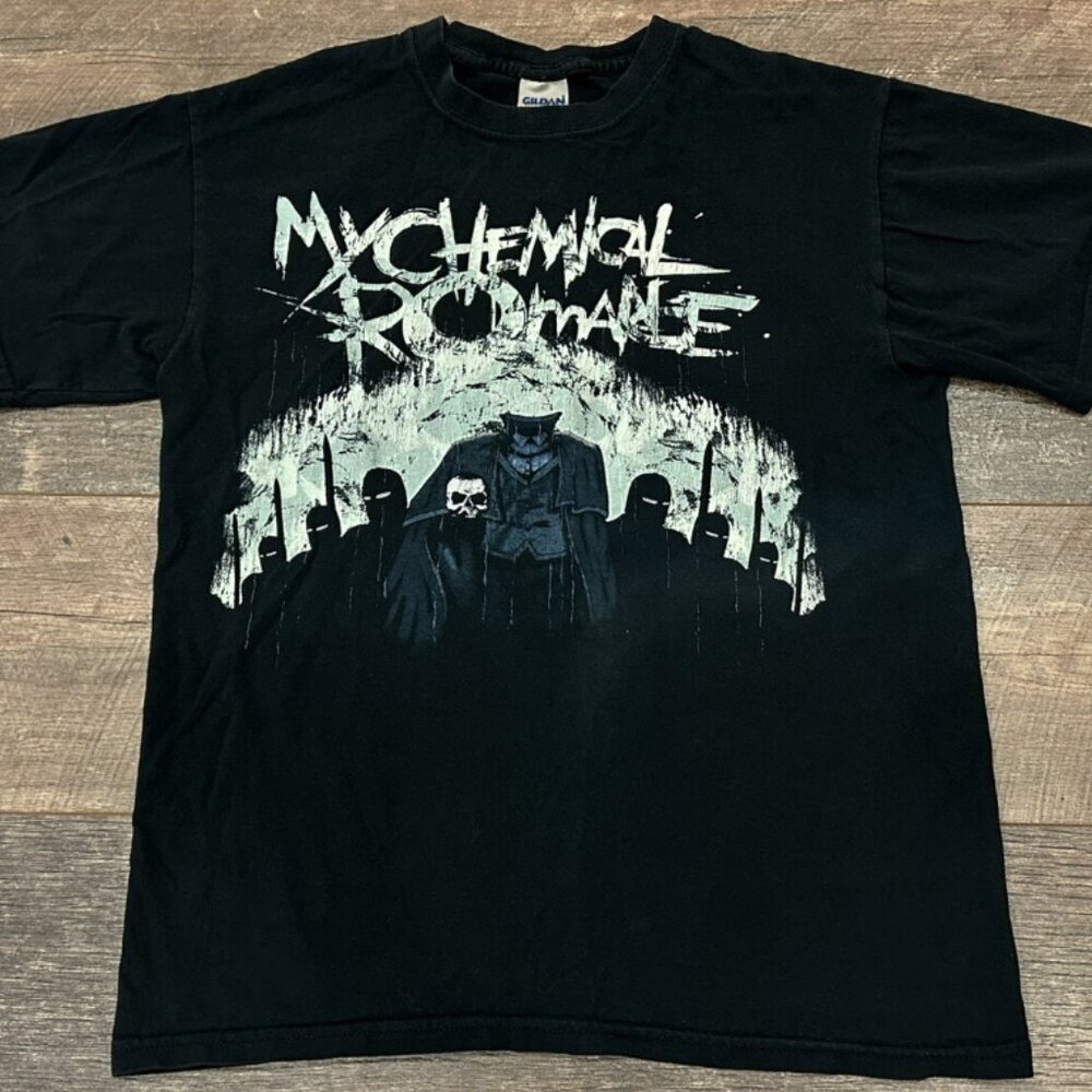 My Chemical Romance Knight Procession Vintage Y2K T Shirt MCR Rock Emo